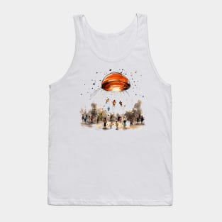 UFO Watercolour Tank Top